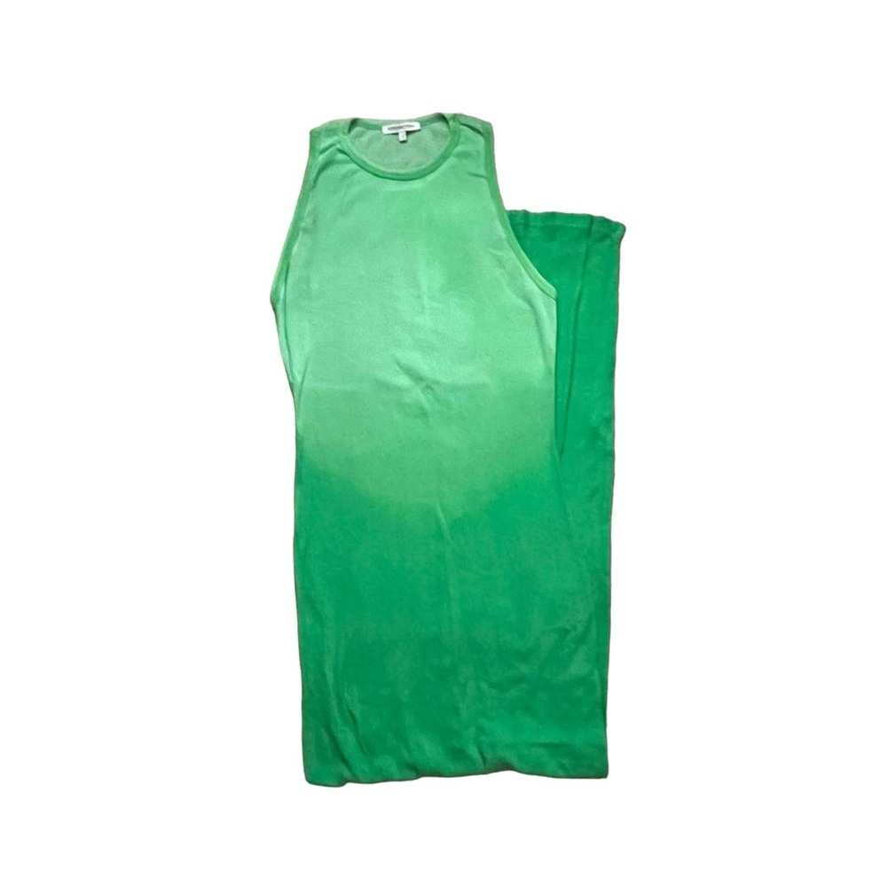 COTTON CITIZEN Rio Maxi Dress in Electric Lime - Size Small - Picture 6 of 8